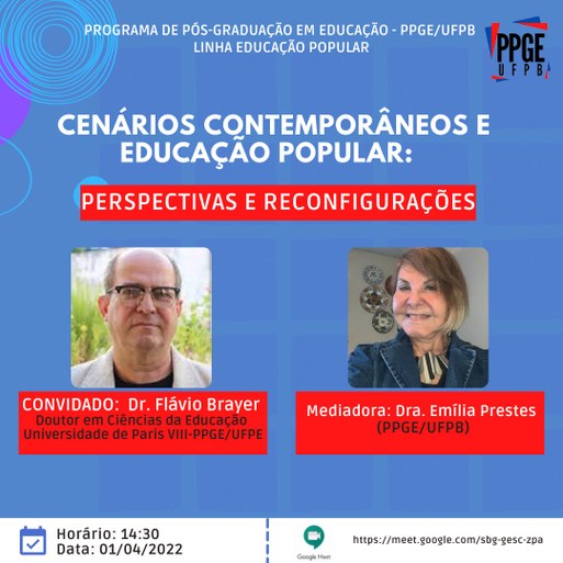 Encontro de Integração  - Educação Popular 2022.1