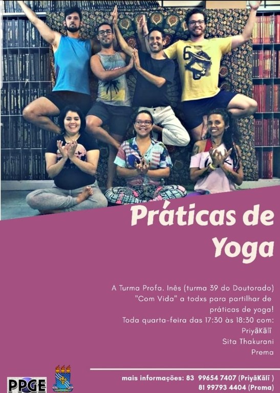 Yoga da Turma 39 Professora Inês